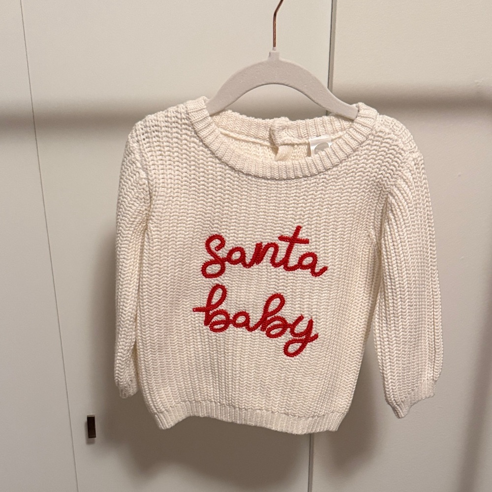 Santa Baby Knit Sweater